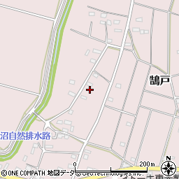 茨城県坂東市鵠戸681周辺の地図