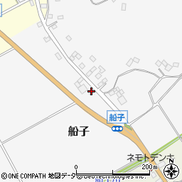 茨城県行方市船子53周辺の地図