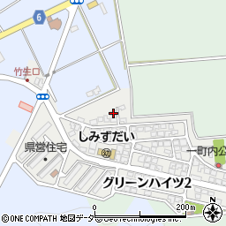 福井県福井市グリーンハイツ1丁目109周辺の地図