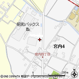 昭和パックス株式会社　東京工場周辺の地図