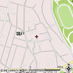 茨城県坂東市鵠戸640周辺の地図