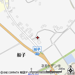 茨城県行方市船子267周辺の地図