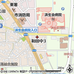 南山堂薬局　福井本店周辺の地図