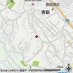 茨城県稲敷郡阿見町青宿951-2周辺の地図
