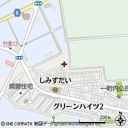 福井県福井市グリーンハイツ1丁目110周辺の地図