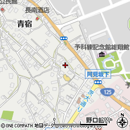 茨城県稲敷郡阿見町青宿651-1周辺の地図
