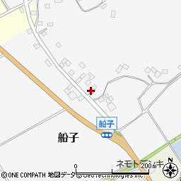 茨城県行方市船子271周辺の地図