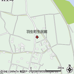 茨城県常総市羽生町470周辺の地図