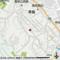 茨城県稲敷郡阿見町青宿966-5周辺の地図