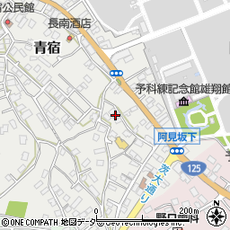 茨城県稲敷郡阿見町青宿651周辺の地図