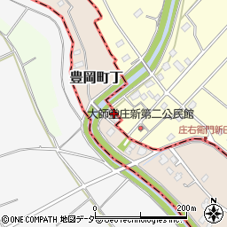 茨城県常総市豊岡町丁382周辺の地図