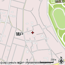 茨城県坂東市鵠戸640-1周辺の地図
