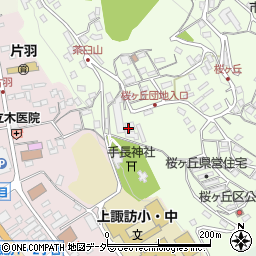 長野県諏訪市上諏訪9205周辺の地図