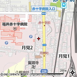 福井新聞みのり販売店周辺の地図