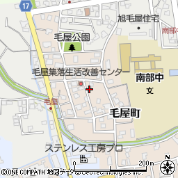 福井県勝山市毛屋町811周辺の地図
