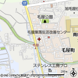 福井県勝山市毛屋町612周辺の地図