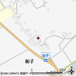 茨城県行方市船子274周辺の地図