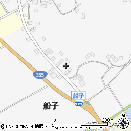 茨城県行方市船子274周辺の地図