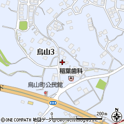 茨城県土浦市烏山3丁目935-1周辺の地図