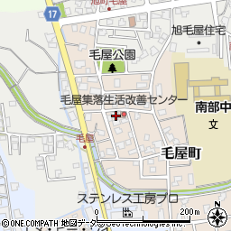 福井県勝山市毛屋町713周辺の地図