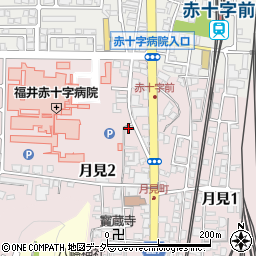 全快堂薬局日赤前店周辺の地図