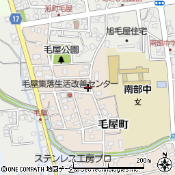福井県勝山市毛屋町402周辺の地図