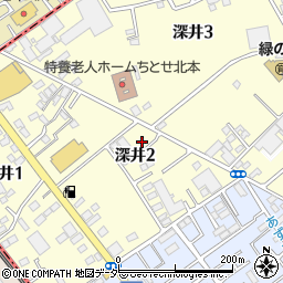 埼玉県北本市深井2丁目85周辺の地図