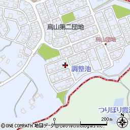 茨城県土浦市烏山2丁目530-269周辺の地図