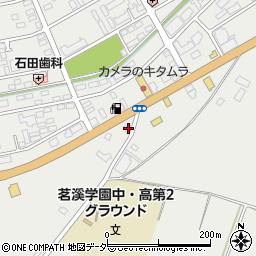 ゆうきやラーメンつくば学園店周辺の地図