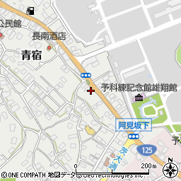 茨城県稲敷郡阿見町青宿646-4周辺の地図