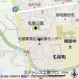 福井県勝山市毛屋町404周辺の地図