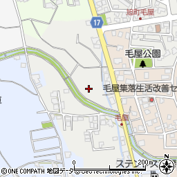 福井県勝山市下毛屋周辺の地図
