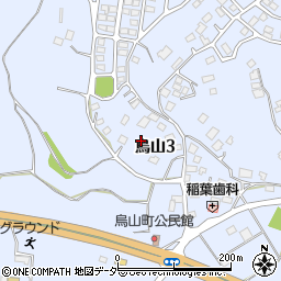 茨城県土浦市烏山3丁目973-2周辺の地図