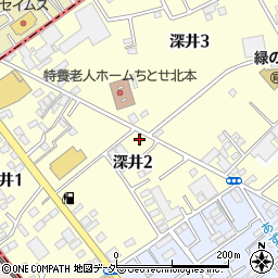 埼玉県北本市深井2丁目88周辺の地図