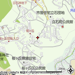 長野県諏訪市上諏訪桜ケ丘9025-1周辺の地図