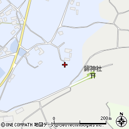 茨城県行方市籠田89周辺の地図