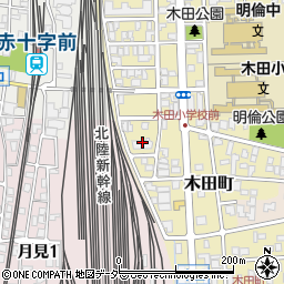 サーパス木田町周辺の地図
