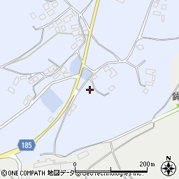 茨城県行方市籠田111周辺の地図