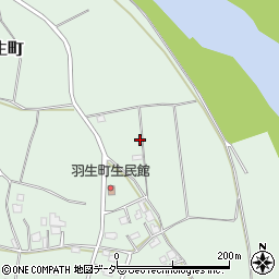 茨城県常総市羽生町455周辺の地図