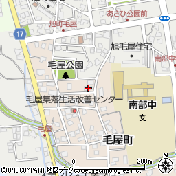 福井県勝山市毛屋町302周辺の地図