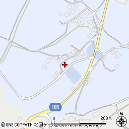茨城県行方市籠田166周辺の地図