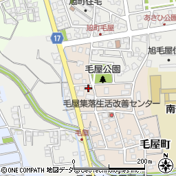 福井県勝山市毛屋町501周辺の地図