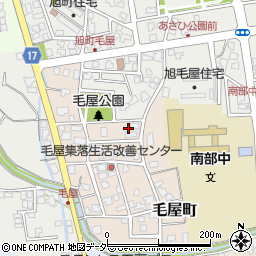 福井県勝山市毛屋町308周辺の地図