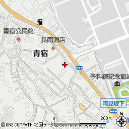 茨城県稲敷郡阿見町青宿660-2周辺の地図