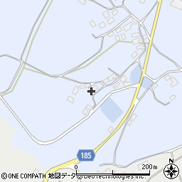 茨城県行方市籠田164周辺の地図