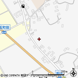 茨城県行方市船子287周辺の地図