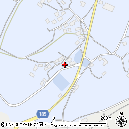 茨城県行方市籠田167周辺の地図