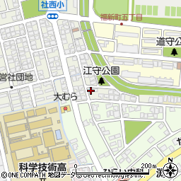 福井県福井市運動公園2丁目1808周辺の地図