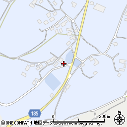 茨城県行方市籠田169周辺の地図