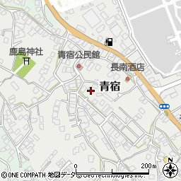 茨城県稲敷郡阿見町青宿989周辺の地図